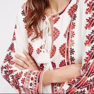 EEUC Free People Starlight Embroidered Dress